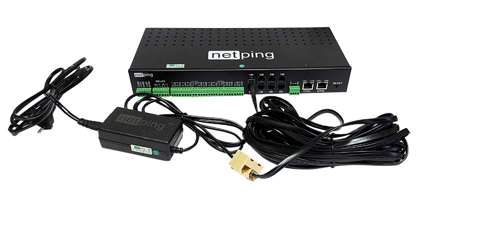 NetPing Power Quality Monitoring Sensor 1-wire 910S21 - NetpingDevice
