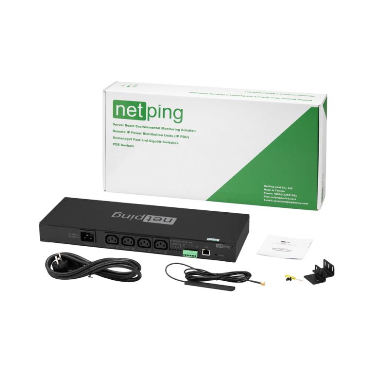 NetPing 8 IP PDU GSM3G R7 - NetpingDevice