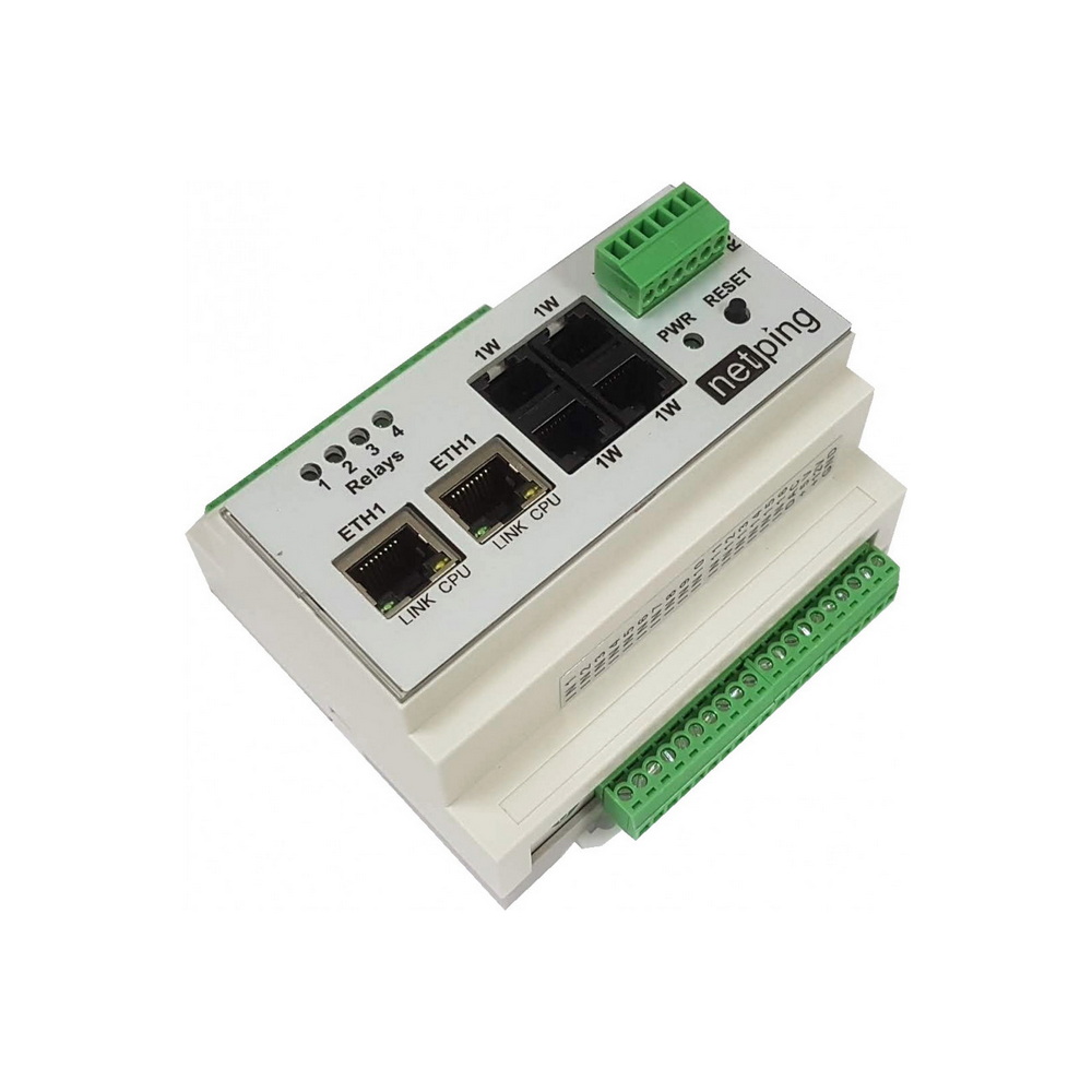 NetPing Input+Relay R404