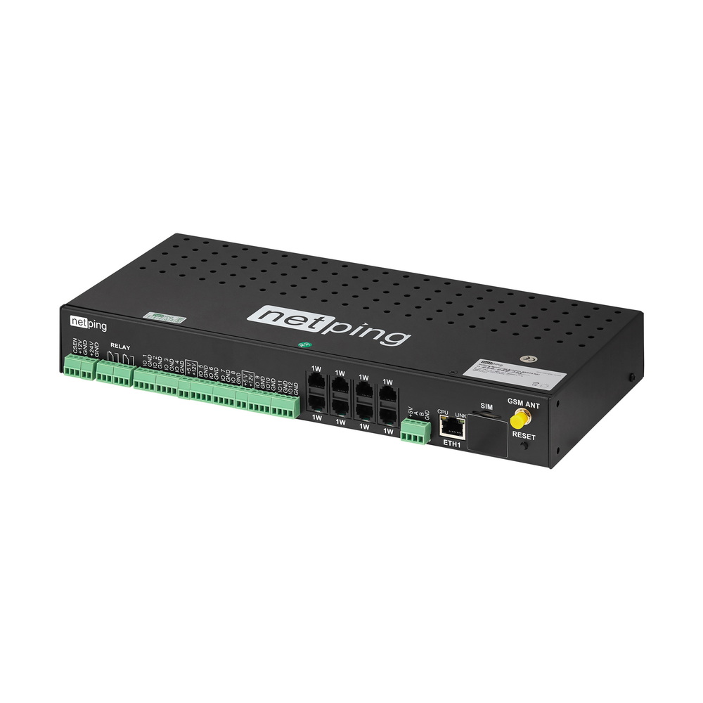 NetPing Monitoring Solution GSM3G R61