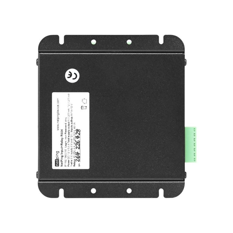 NetPing Input+Relay R604 - NetpingDevice