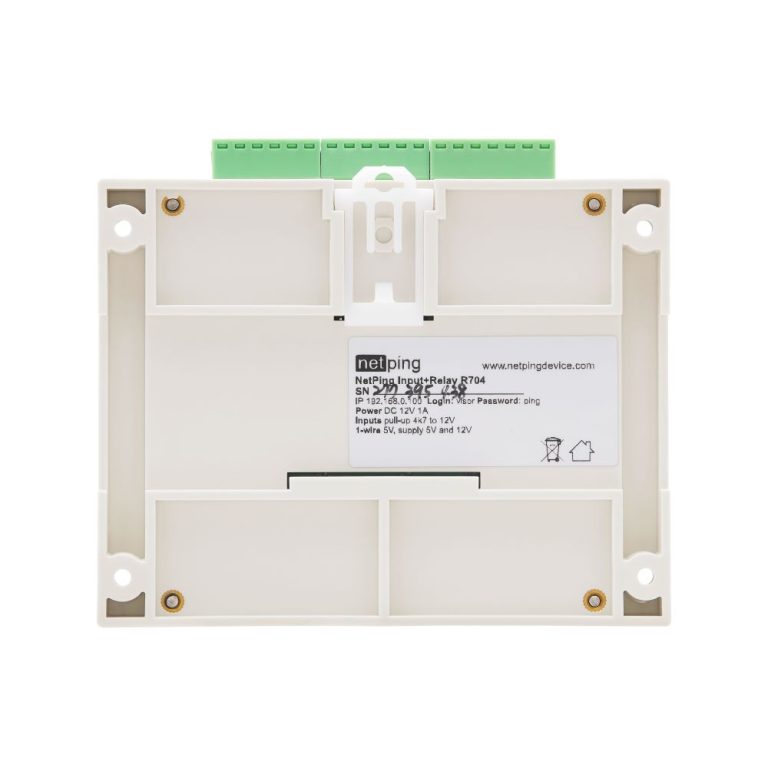 NetPing Input+Relay R704 - NetpingDevice