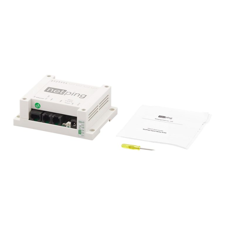 NetPing Input+Relay R704 - NetpingDevice